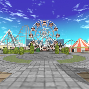 Free] Amusement Park Stage