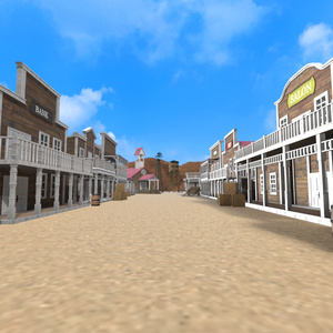 Trial version available] Western Town