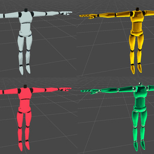 VRC想定3D素体「Doll」 缩略图 3