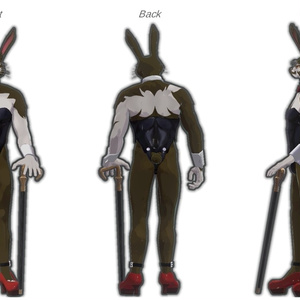 [無料]～バニー服～『第六製鉄部R5.0素体』対応衣装 缩略图 3