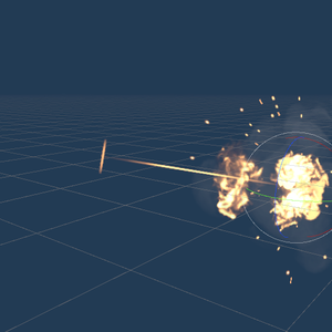 (VRChat) Rifle shoot particle system