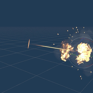 (VRChat) Rifle shoot particle system