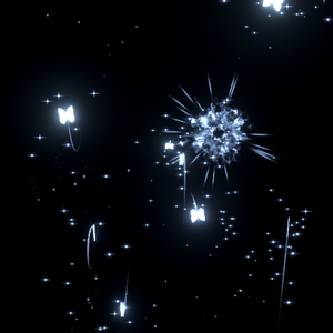 (VRChat) Magic butterfly particle system