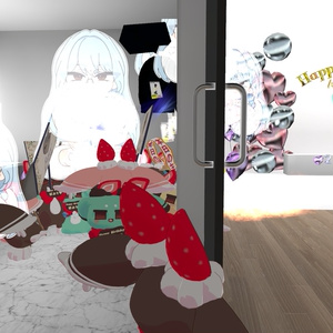 【無料】けーきぴょん【オリジナル３Dモデル】 缩略图 8