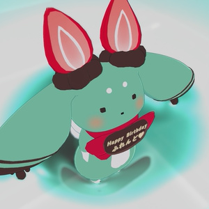 【無料】けーきぴょん【オリジナル３Dモデル】 缩略图 3