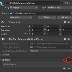 VRChat ワールドギミック EbiTab 缩略图 7