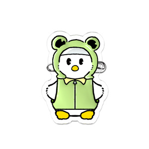 クアたま（雨）アクリルバッジ