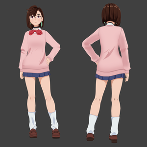 Momo Ayase Dan Da Dan VRChat Avatar - 綾瀬桃ダンダダンVRChatアバター