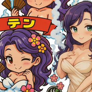 すら屋 プリンセス火美子 ヒミコ 火美子 ホロ さん家祭り シール 1965657323.jpg?1688831586
