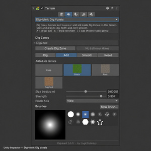 【無料・VCC対応】DigHoleIt｜Unity・VRChatで掘れる地形ツール 缩略图 3