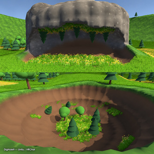 【無料・VCC対応】DigHoleIt｜Unity・VRChatで掘れる地形ツール