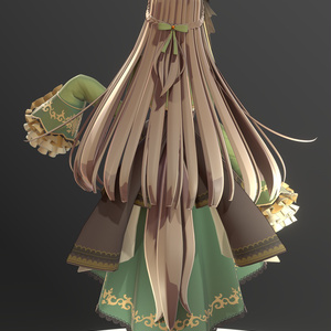 【Blenderシーンデータ】ウマ娘・サトノダイヤモンド 缩略图 2
