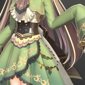 【Blenderシーンデータ】ウマ娘・サトノダイヤモンド 缩略图 3