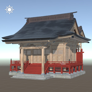 【3Dモデル】『五十鈴神社』新バージョン 缩略图 11