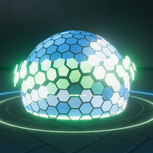 【unity/VRChat】波打つシールドエフェクト（Flowing Shield Effect）