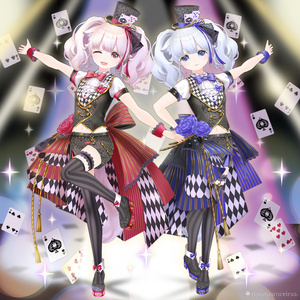 マジックショウドレス(VRoid用衣装)