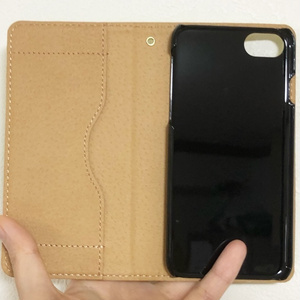 【iPhoneケース】手帳型(6/6S/7/8/X/XS)あちこちそっち柄