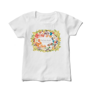 【レディースTシャツ】まあるくまわってまたおいで