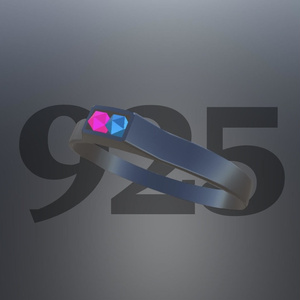 【VRChat想定】Bubblegum Ring.1