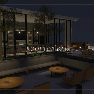 【VRC向けワールド】Rooftop Bar