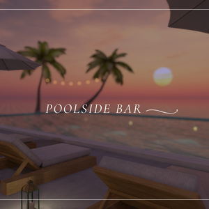 【VRC向けワールド】Poolside Bar