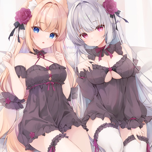 紫音&花音特大もふもふブランケット