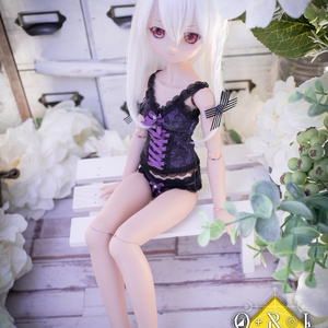 展示のみ※(再販不可)【DDdy・DD(L胸)】スイートうさぎさんセット