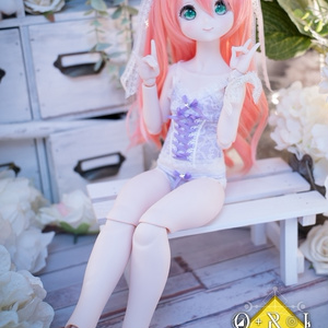 1/3(1/4)スケール ドール用 クローゼット タイプ① ブラック