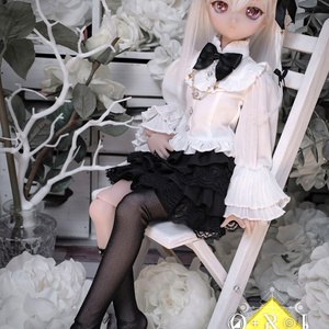 即納）「にゃんこハッカー」（1/4ドール・ボディコンタイプ） - 木茶