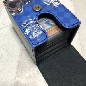 遊戯王　御巫 剣の御巫ハレ ＆ 鏡の御巫ニニ　　デッキケース 遊戯王 剣の御巫ハレ＆鏡の御巫 レザーデッキケース - メルカリ