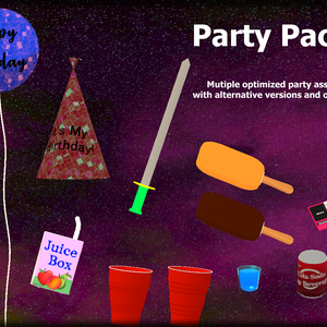 VRC Party Asset Pack!