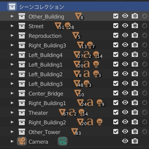 【３Dモデル】都市(City)アセットver 缩略图 20