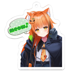 Oren Acrylic Keychain【Meow】