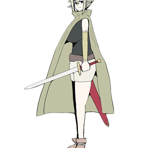 エルフの剣士