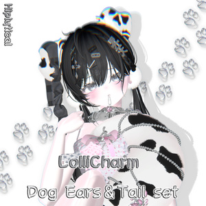 LolliCharm Dog Ears & Tail set