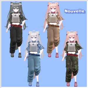 VRChat想定『ダボっとコーデ』７アバター対応 缩略图 9