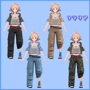 VRChat想定『ダボっとコーデ』７アバター対応 缩略图 3