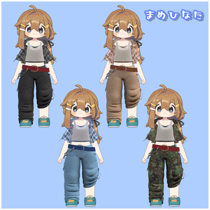 VRChat想定『ダボっとコーデ』７アバター対応 缩略图 7