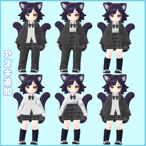 制服×ジャージ しなの ソラリア 真冬 Lime ミルフィ アズキ まめひなた【VRChat想定衣装】 缩略图 11