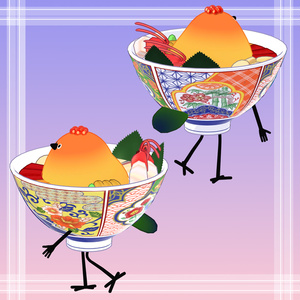 【Bird/鳥対応】とり海鮮丼 缩略图 3