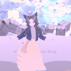 【オリジナル3D衣装】春色🌸デニム 缩略图 4