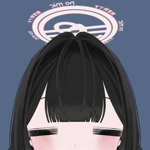 【無料3Dアクセサリー？】無言勢ヘイロー【回ります】