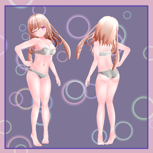 【オリジナル３Dモデル】Cuttle -かとる- 缩略图 4