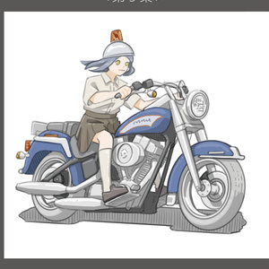バイク ここんとこ最近のバイクイラスト（176） - きわみらい