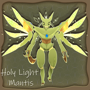 Holy Light Mantis - オリジナル3Dモデル