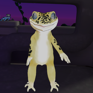 leopard gecko(ヒョウトカゲ) original 3D model