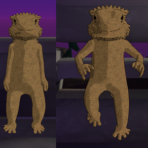 Bearded dragon (アゴヒゲトカゲ) original 3d model
