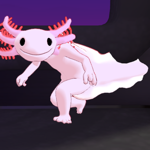 Axolotl - アホロートル(ウーパールーパー) - 3d model