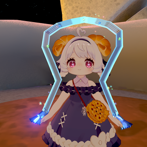 【VRChatアバター用】星の羽衣　Starry cloak of feather