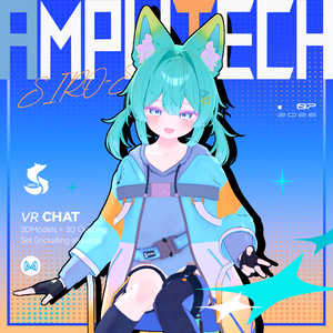 【13アバター対応】3D衣装モデル『AmpliTech』